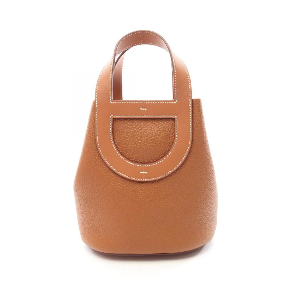 Hermes In the Loop 18 Gold Handbag, Taurillon Clemence Leather (Veau Swift), ...